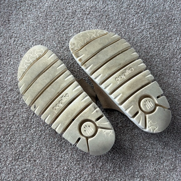 Papillio Birkenstock Women's Arizona Chunky Suede Platform Sandals Warm Sand 39 - Picture 4 of 7